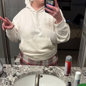 Victoria's Secret Cream Hoodie Sweater